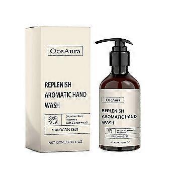 Oceanaura Nourishing Hand Sanitizerille, helppo puhdistaa ja huoltaa