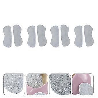 Heel Grips Shoe Filler Liners for Shoes Use 4Pairs Grey Color