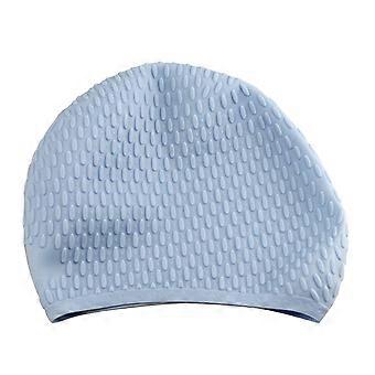 Waterproof Swimming Hat Silicone Cap for Women Hair Protection