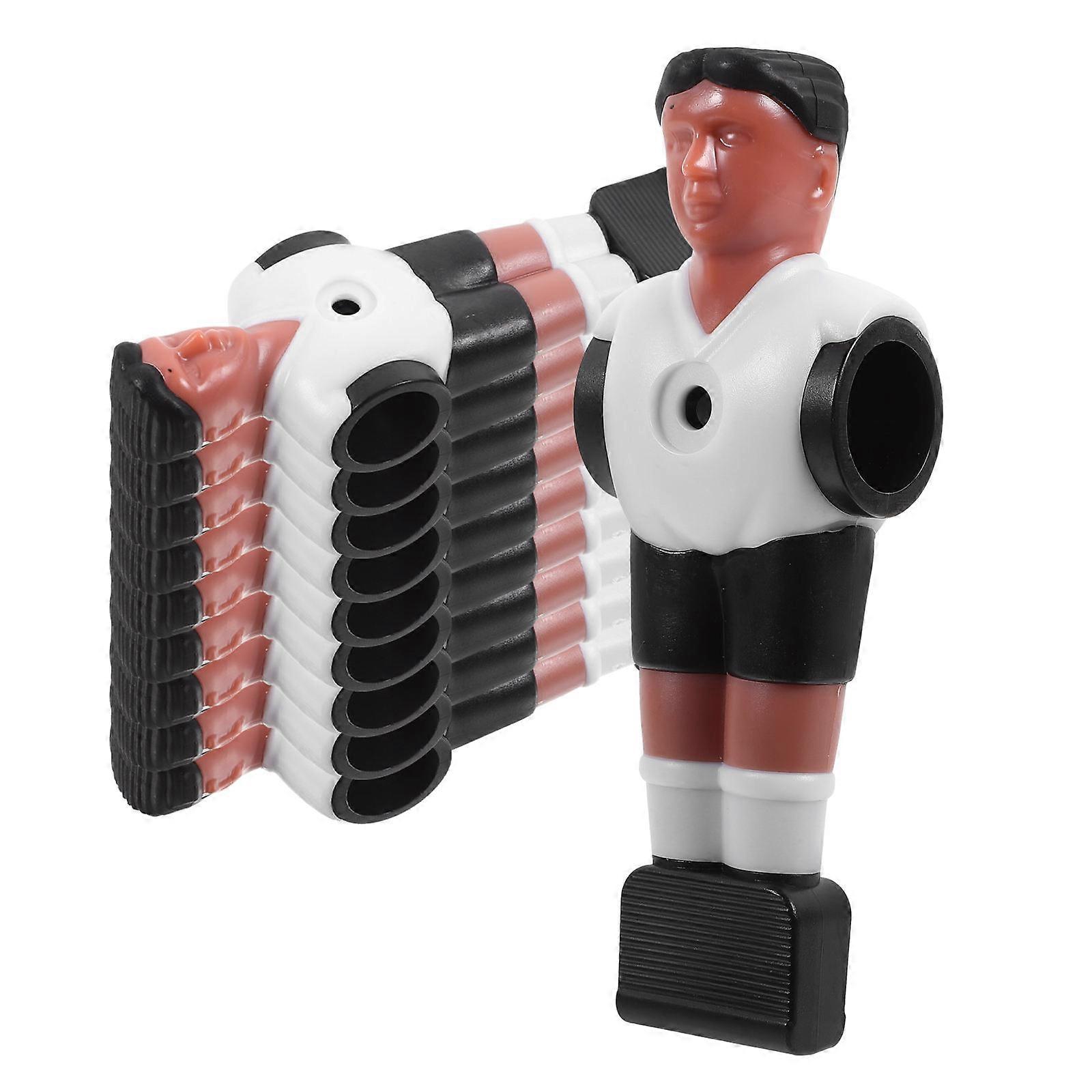 Wear-Resistant Foosball Guys Replaceable Soccer Players 10Pcs Set