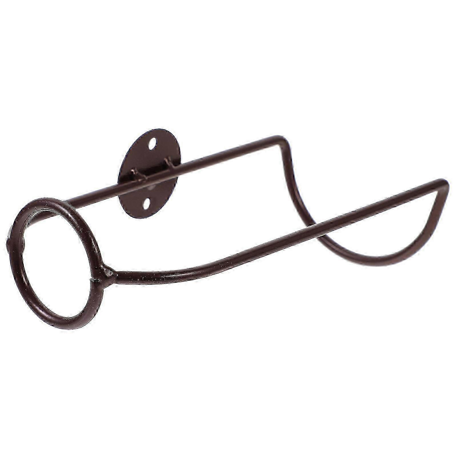 Wall Mounted Rack Metal Single Holder for Stylish Display