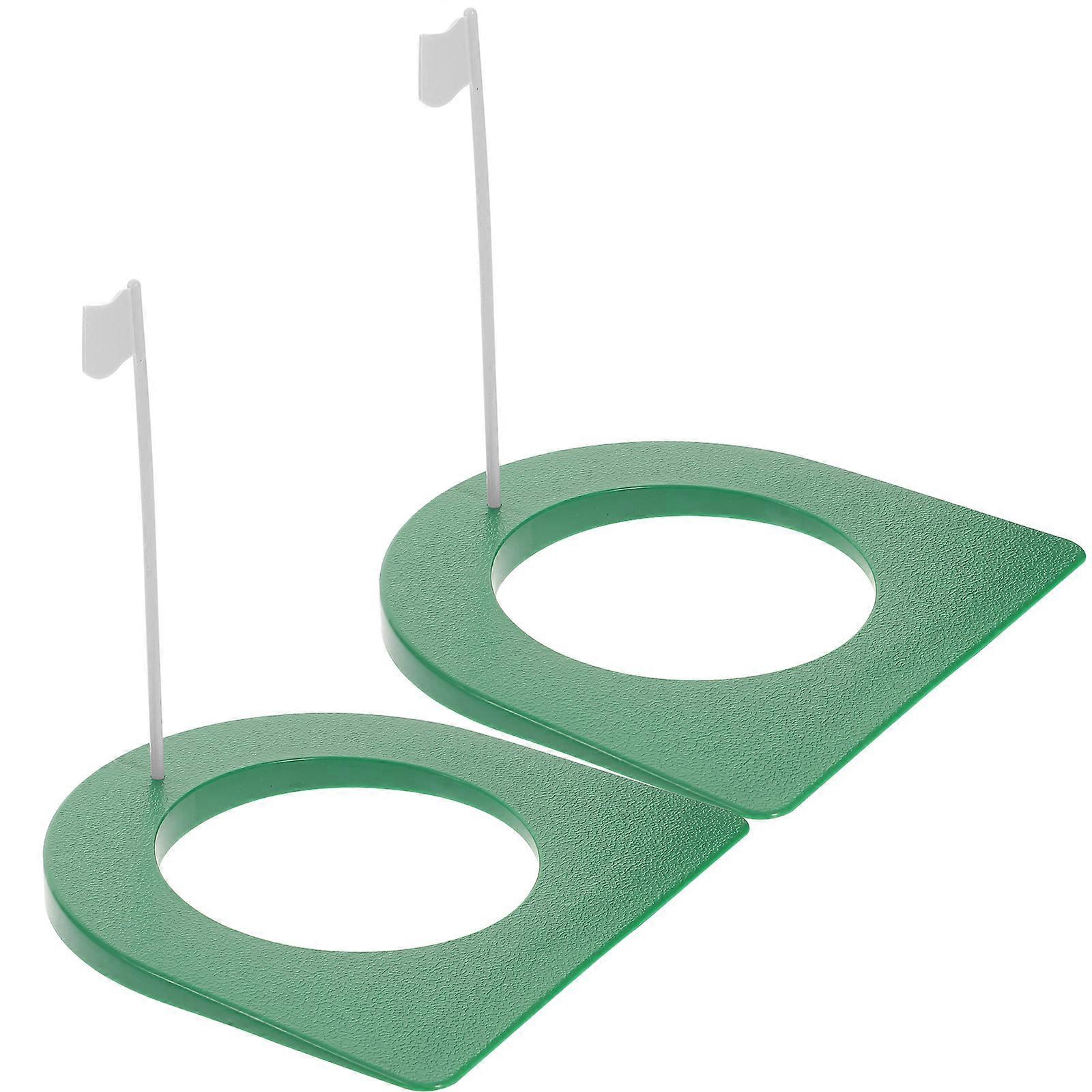 Practice Putting Cup Training Aid for Golf with 4Pcs Portable Tools