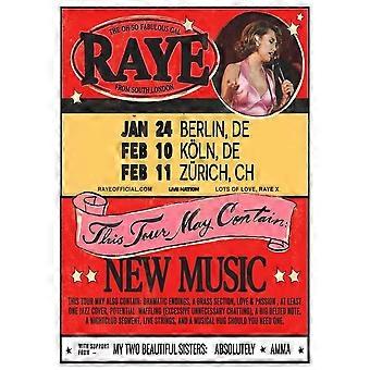 Raye Germany Tour 2026 Album Music jigsaw puzzle game for adults and kids ZA0757