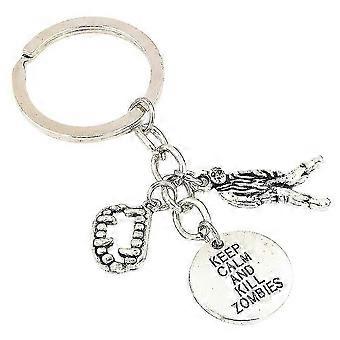 2026 Best!! Funny Halloween Keychain Creative Zombie Decor Hanging Keyrings