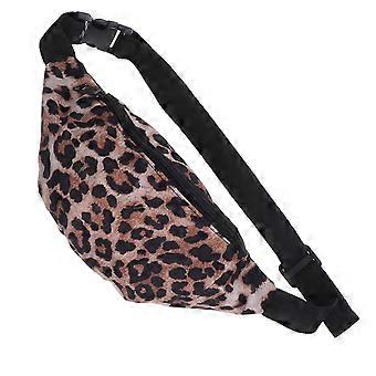 Mode Bauchtasche Frauen Gürteltasche Leopard Taille Tasche Reise Sport Geldbörse