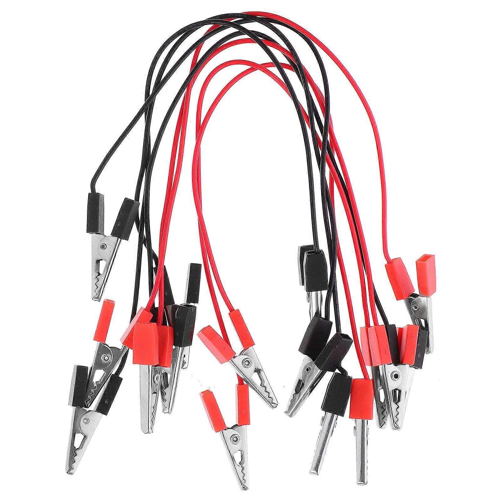 8pcs Electricity Demo Teaching Wire Insulated Copper Wire Electrical Cable Wire Cable