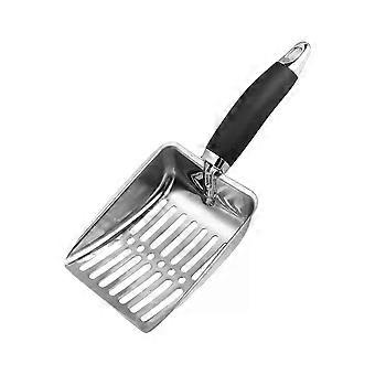 Metal Cat Litter Scoop Long Handle Pet Litter Shovel Dog Cat Cleaning Tool
