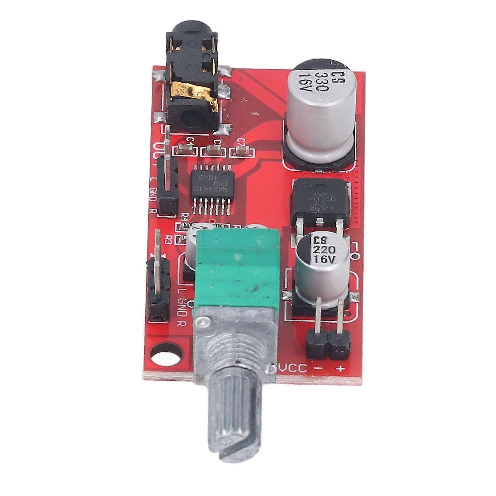Mini Headphone Amplifier Module 3.5mm Interface Earphone Preamplifier Board DC 3?12V MAX4410