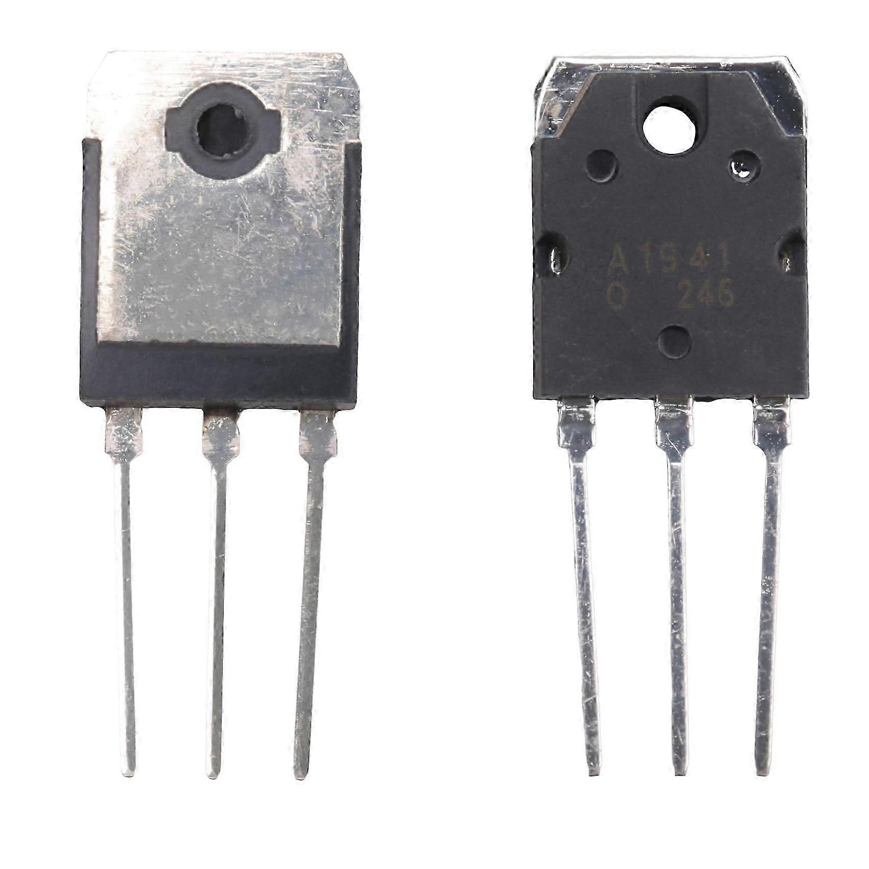 Par A1941 + C5198 10A 200V Effektförstärkare Kisel istor