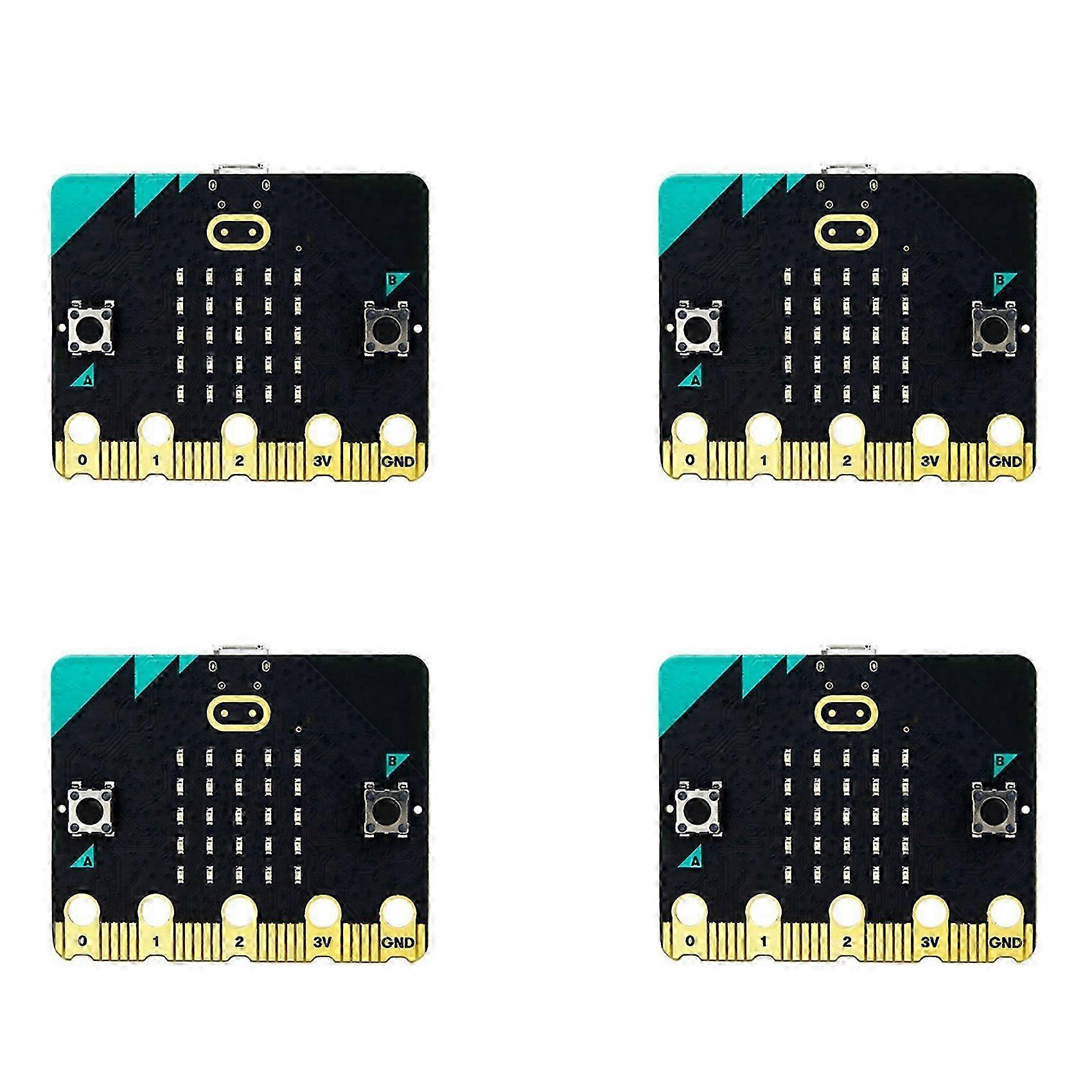 4X Bbc Microbit V2.0 Motherboard an Introduction to Graphical Programming in Python compatible with Primary and Secondary Schools