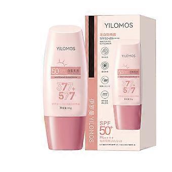 Whitening Sunscreen To Protect Against Ultraviolet Rays During Summer Student Military Training.