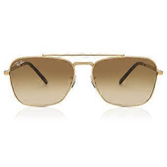 Ray-Ban RB3636 New Caravan 001/51 Full Rim Gold Unisex Aviator Sunglasses UV2 Original