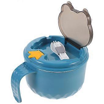 Instant Noodle Bowl Useful Soup Bowl Portable Instant Noodle Cup with Handle