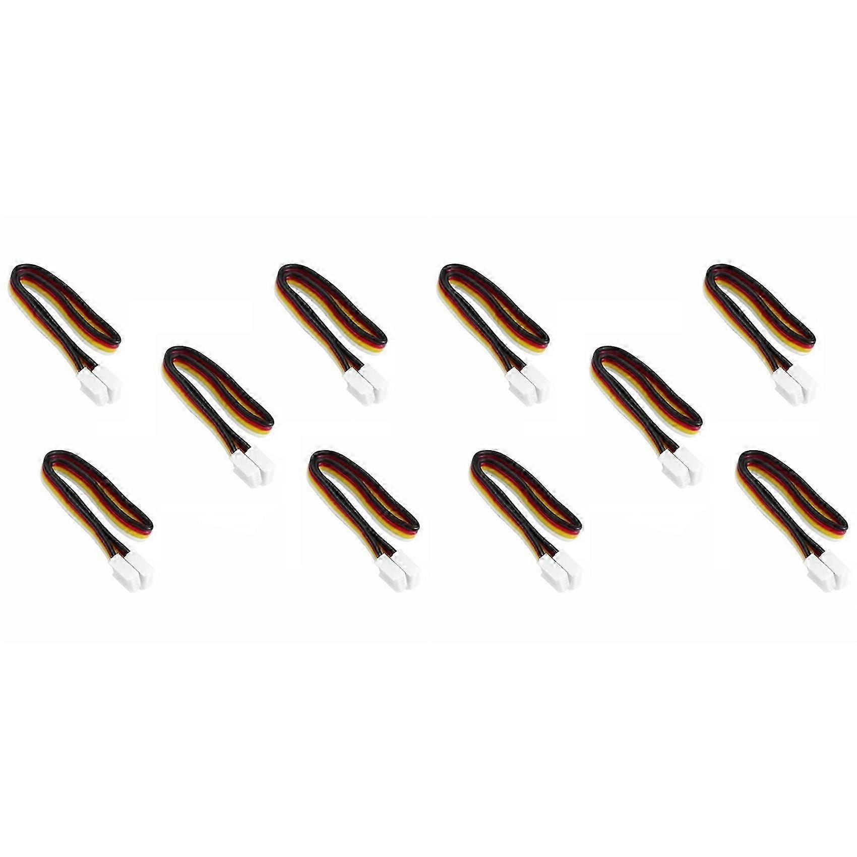 10Pcs Unbuckled Grove Cable HY2.0-4Pin Grove Cable compatible with M5Stack Development Board compatible with M5STACK Accessory, 10cm