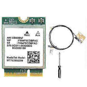 MT7925 WIFI 7-Karte + interne Antennen 2,4G/5G/6G WiFi-Kartenadapter
