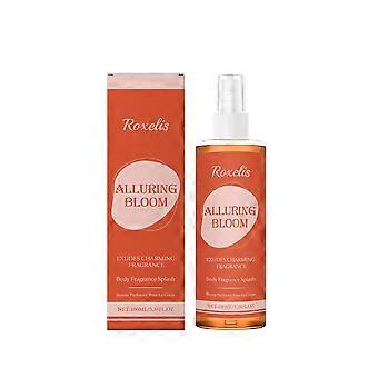 Spray corporal perfumado com âmbar, fragrância suave, névoa leve e delicada, spray de fragrância portátil para uso diário, 100ml