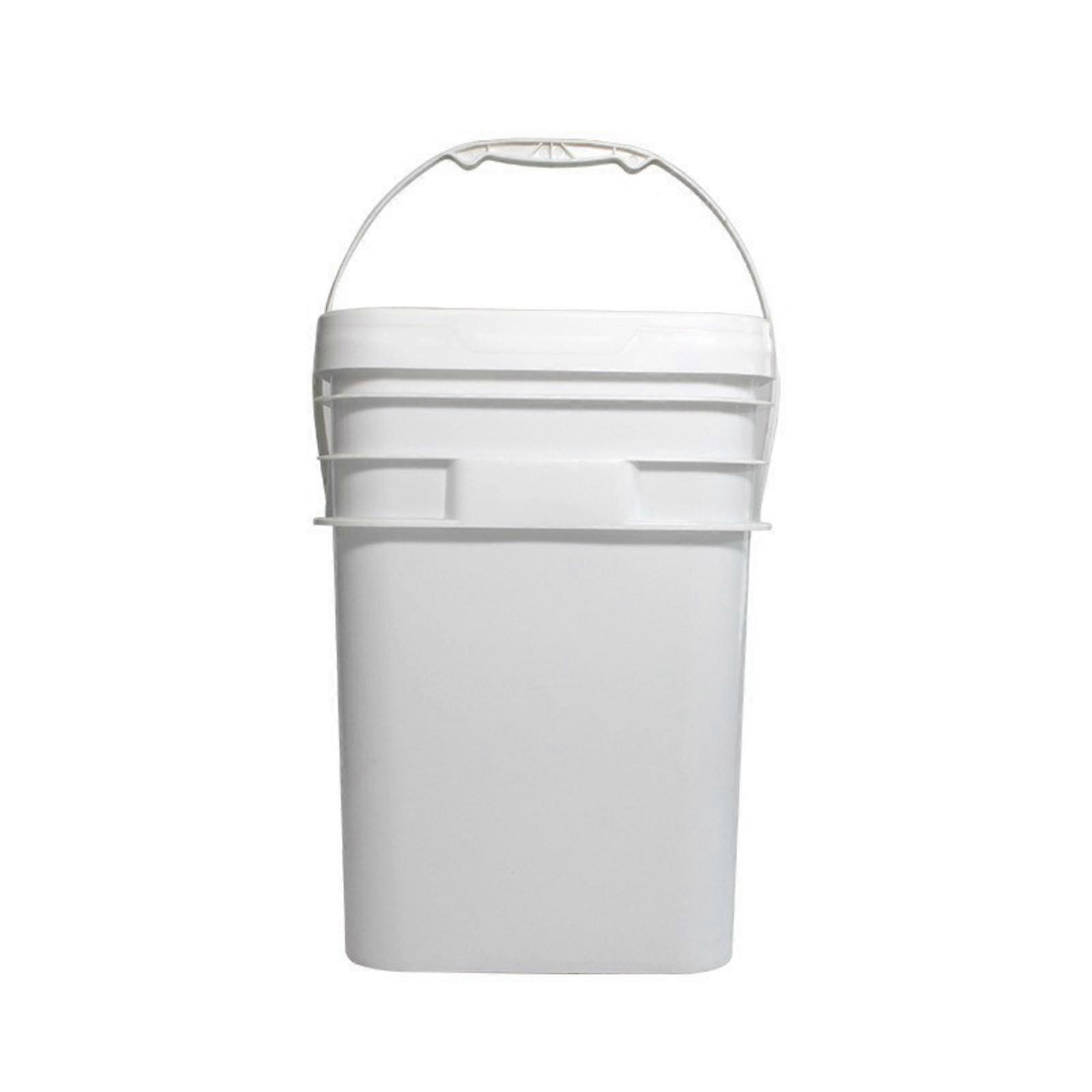Square Pail Arched Handle Pail Tapered Shape