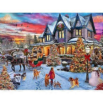 Christmas Twilight Jigsaw Puzzle CYQL-1292