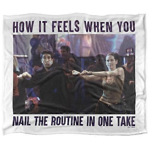 Friends Nail The Routine Soft Touch Blanket
