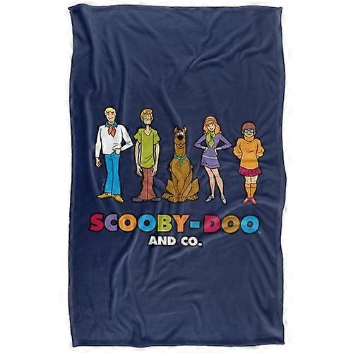 Scooby Doo And Co Lineup Soft Touch Blanket