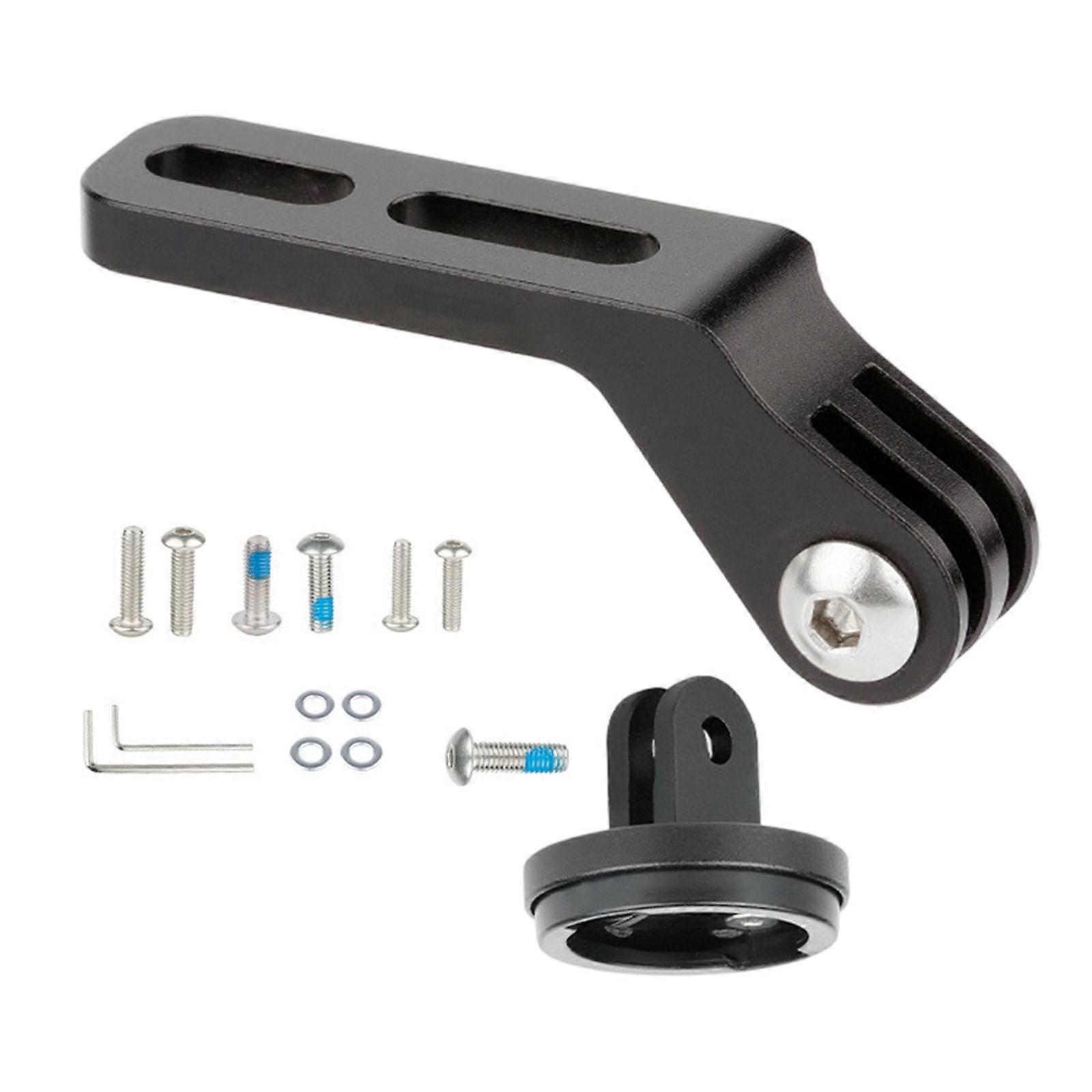 Road Bike Integrated Bar Camera Mount, Forward Front View Holder with Action Camera Fitting and Clean Layout Use Multicolor