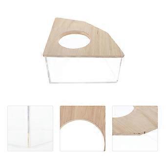 Transparent Chinchilla Bathtub Multi-Function for Pet Use