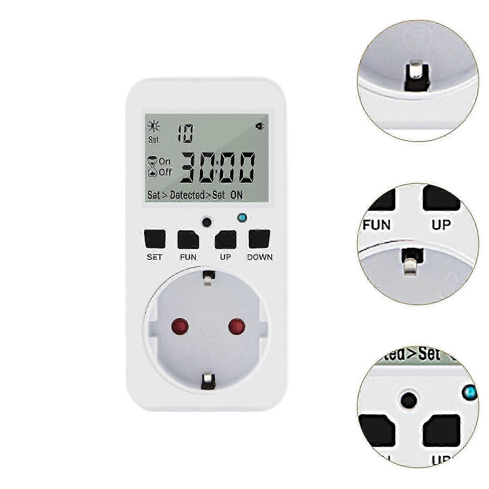 Timer Switch Programmable Timer Switch Fan Outside Digital Timer Outlet Plug
