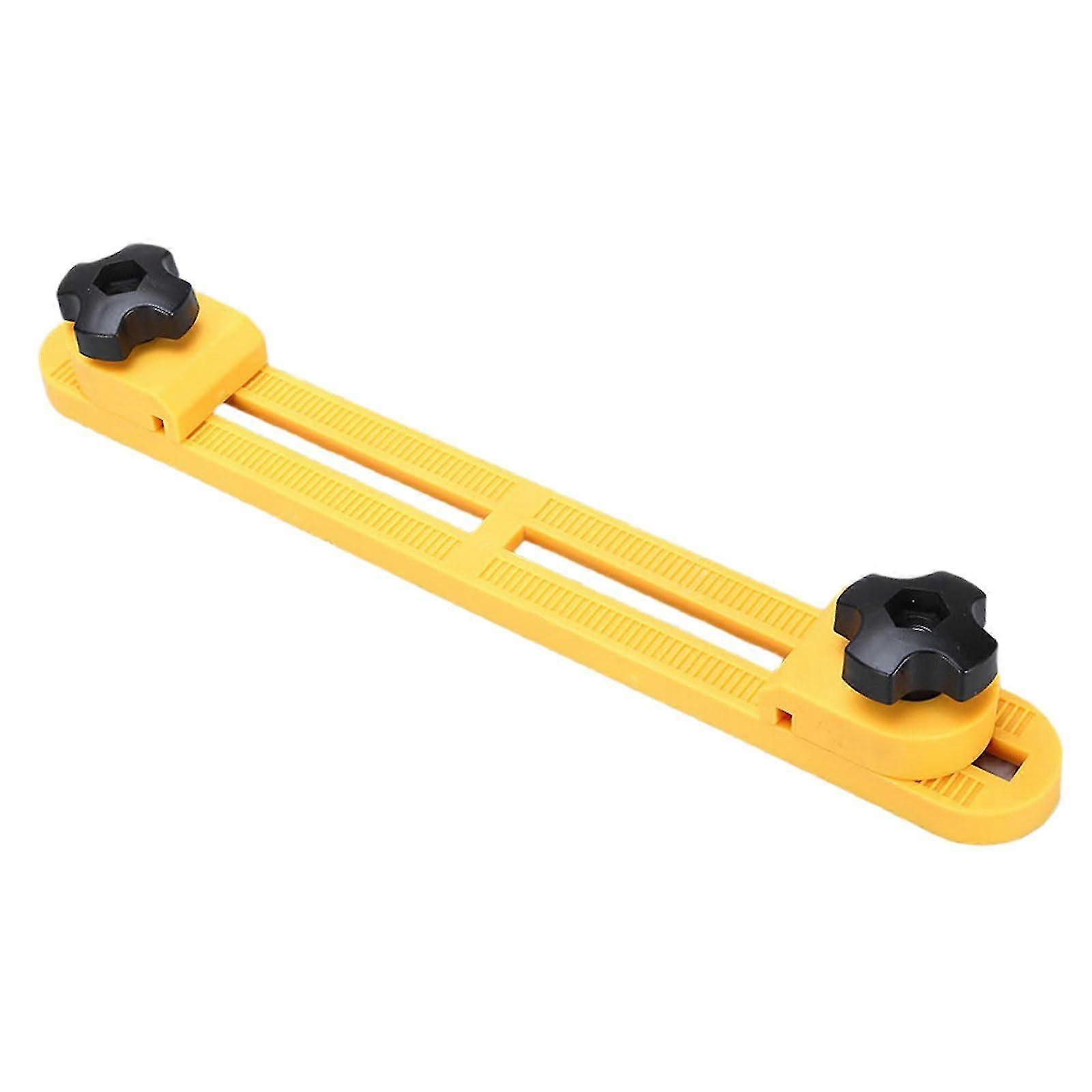 Adjustable Cutting Machine Base Guide Rails for Precise Positioning Clamp Improves Wood Accuracy Projects Stability Precision