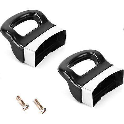 2 Pcs Side Support Handle for Easy-to-Remove Black Bakelite Replacement Handles