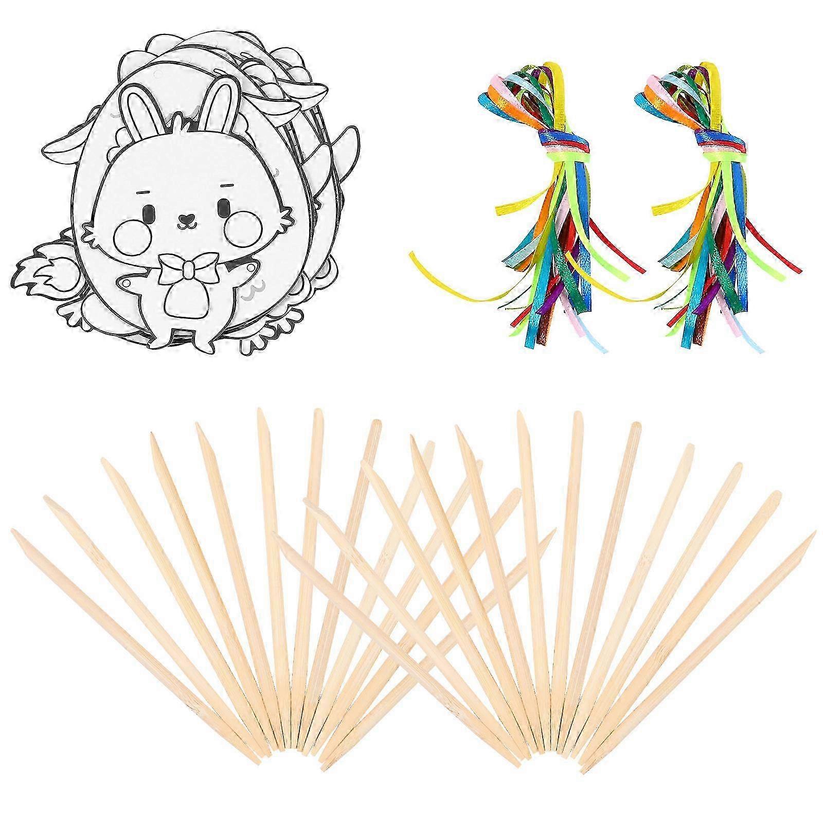 Easter Scratch Paper Scratch Off Cards for DIY Handcrafts 1Set