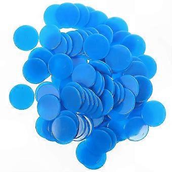 100 Green Bingo Markers Compact Learning Tokens
