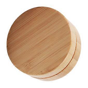 Outdoor Bait Box for Fishing Gear with 4Pcs Bamboo and Aluminum Containers