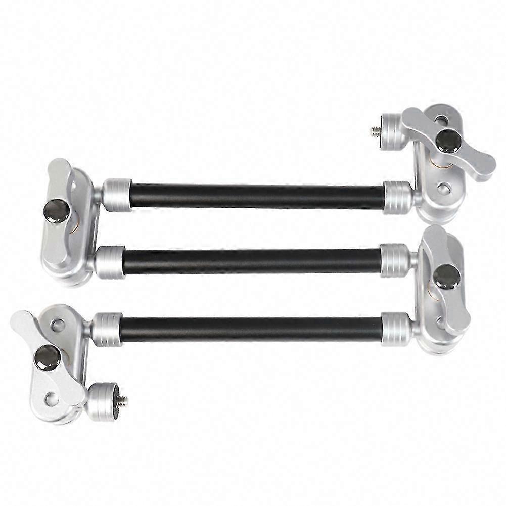 3 Section Magic Arm Aluminum Alloy Universal Rotating Telescopic Desktop Mount Bracket