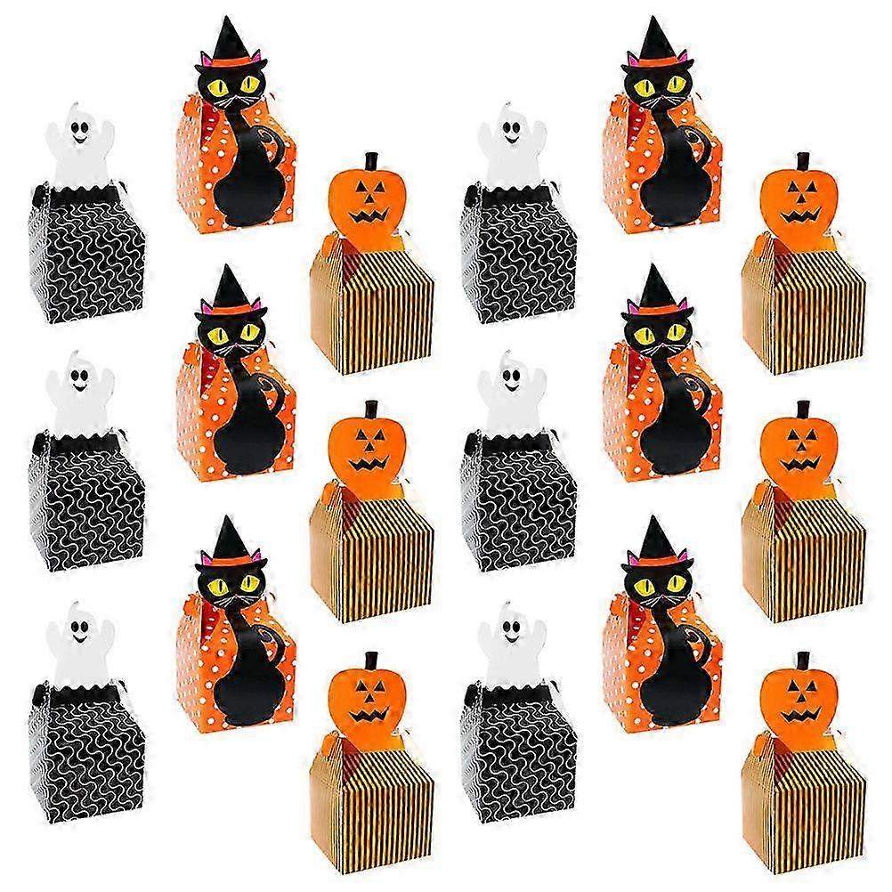Cake Storage Box 30Pcs Candy Case for Halloween Party
