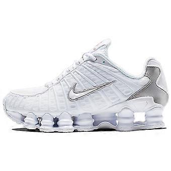 Nike Shox TL Pu Low top Casual Shoes Women's Liquid Silver AR3566-100
