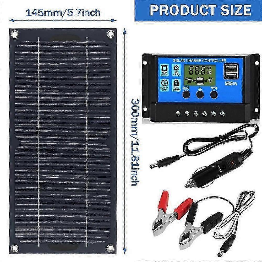 300W 12V Outdoor Solar Kit