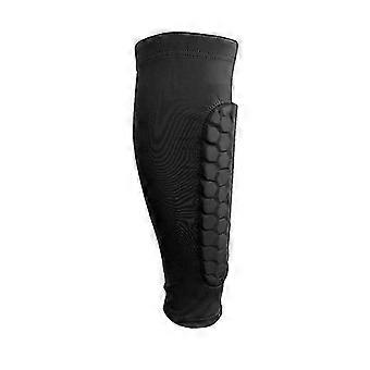 Neue Ski-Schienbeinschoner-Socken für Erwachsene und Jugendliche (2026) mit wabenförmig gepolsterten Kompressionsmanschetten an den Waden. Atmungsaktiv, elastisch, stoßdämpfend. Ideal zum Skifahren.