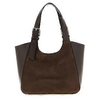 Furla Brown Calfskin Handbag