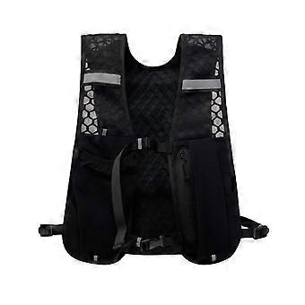 Running Hydration Vest Lightweight Reflective Backpack with Water Bottle Holder for Runners