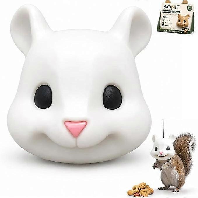 Outdoor Hanging Squirrel Head Feeder