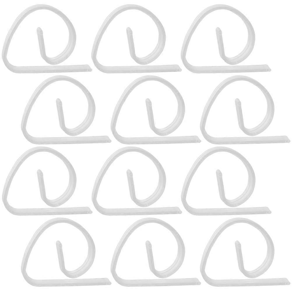 Transparent Table Cover Clips Tablecloth Clamps for Dinner 100Pcs