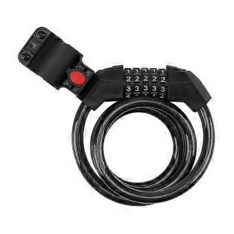 5-Digit Combo Steel Cable Lock
