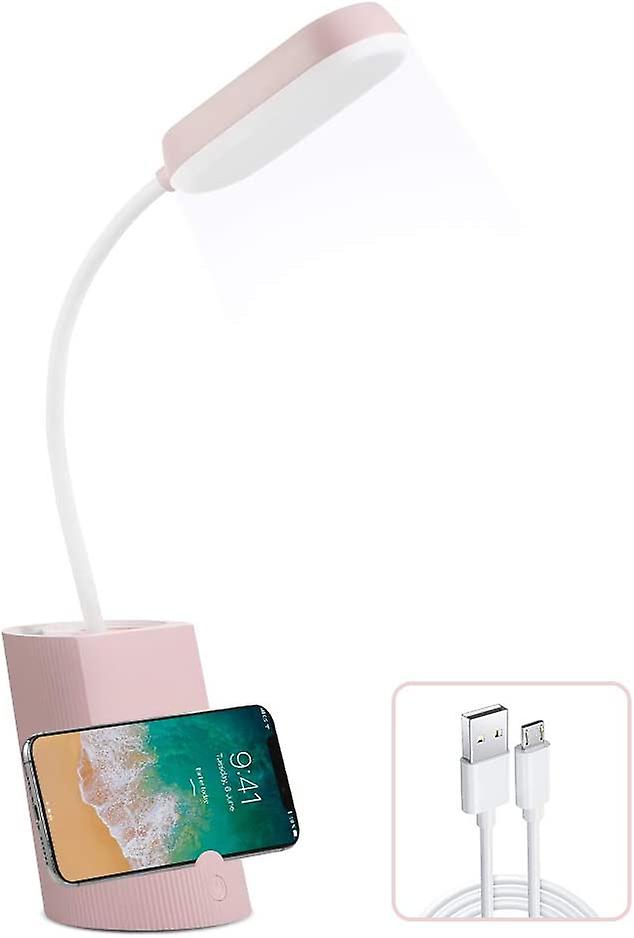 مصباح مكتب الأطفال، Led Touch Desk ضوء خافت 3 مستويات السطوعre مكتب الحيوان القابلة للشحن