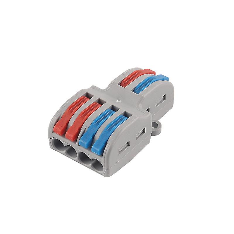 Connection Terminals, Electrical Connector With Operating Lever15 Pcs -grey NIUNIU