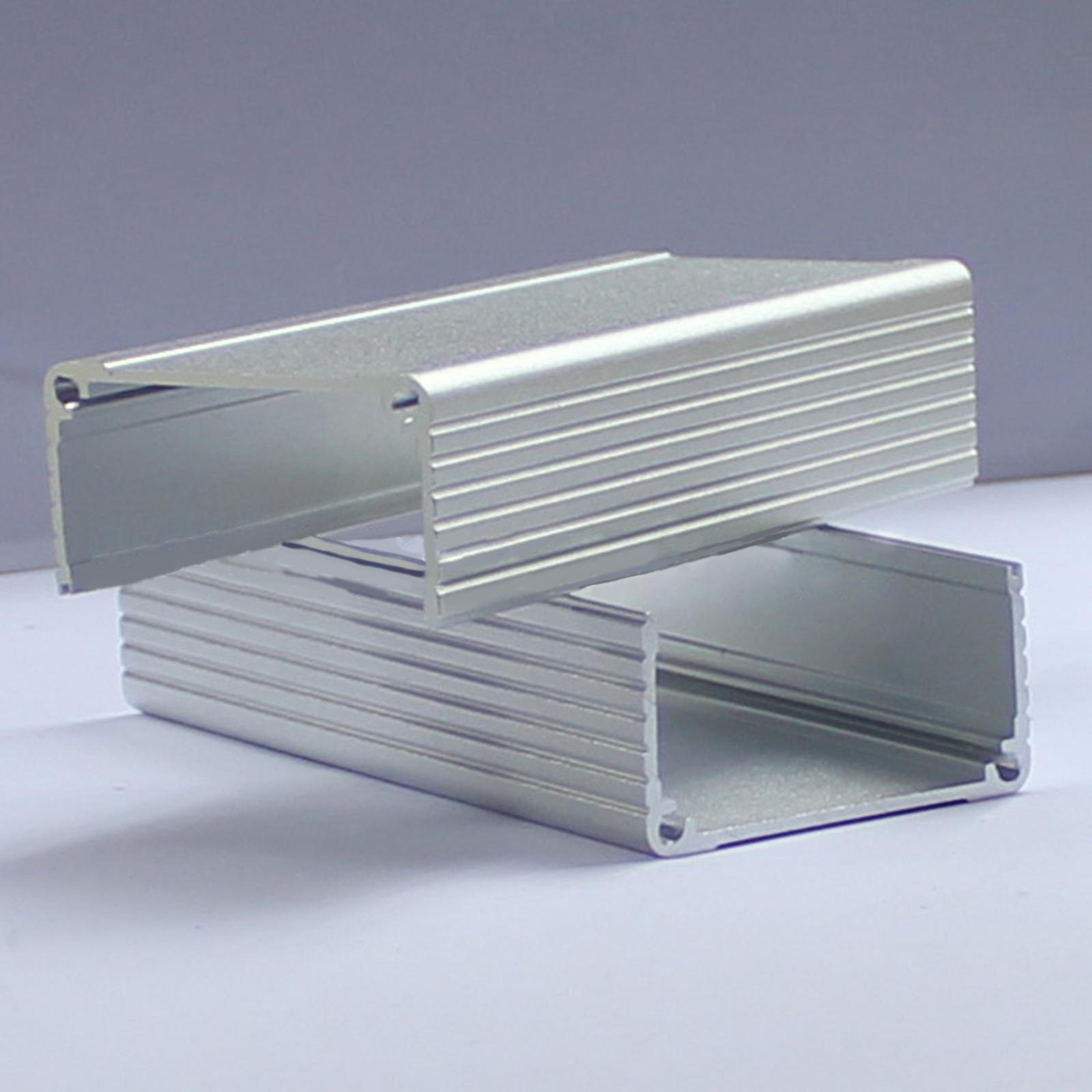 Boîtier Électronique Aluminium 80x160x220mm - Dissipation Thermique Pour PCB, GPRS - Type Fendu