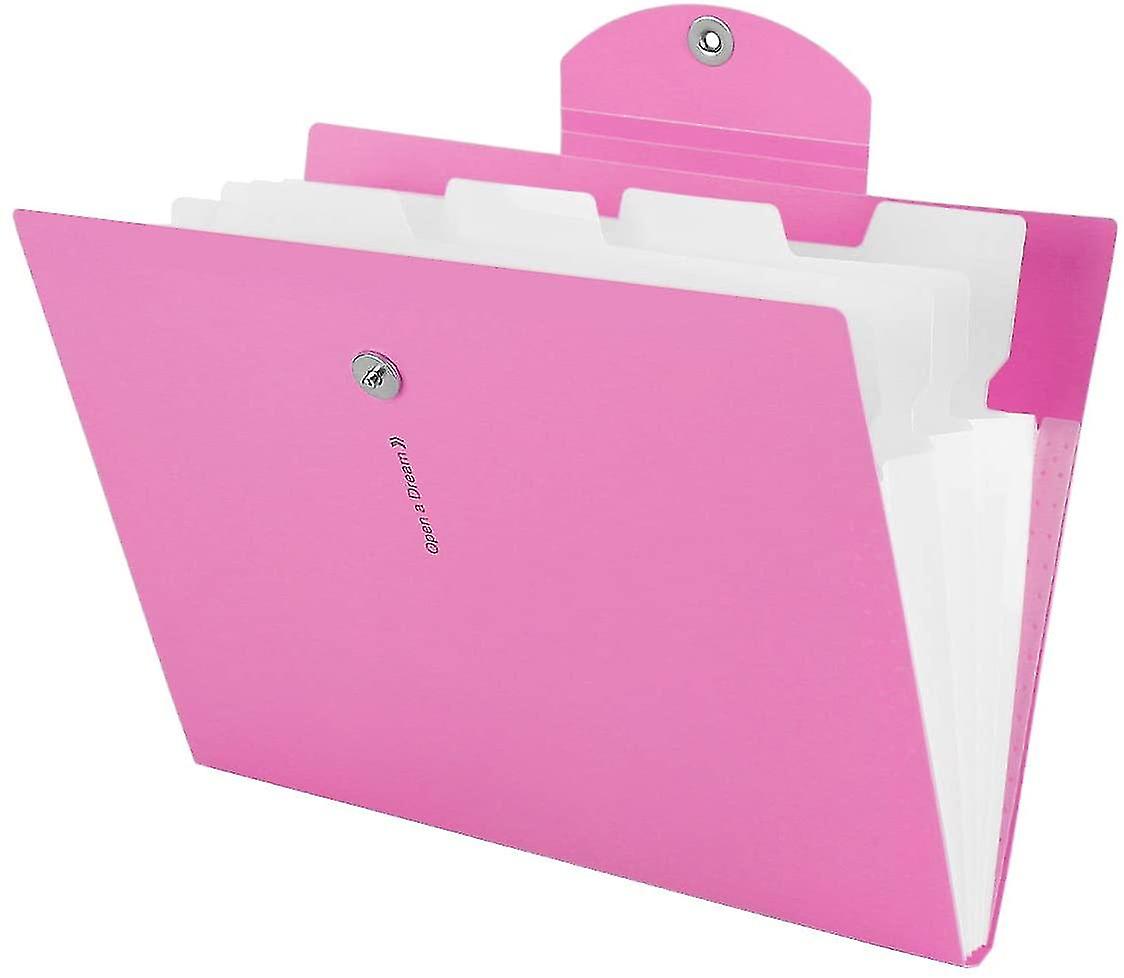 Document Folder A4, Compartment Folder A4 Expandable Portable File Folder A4 Compartment Folder A4