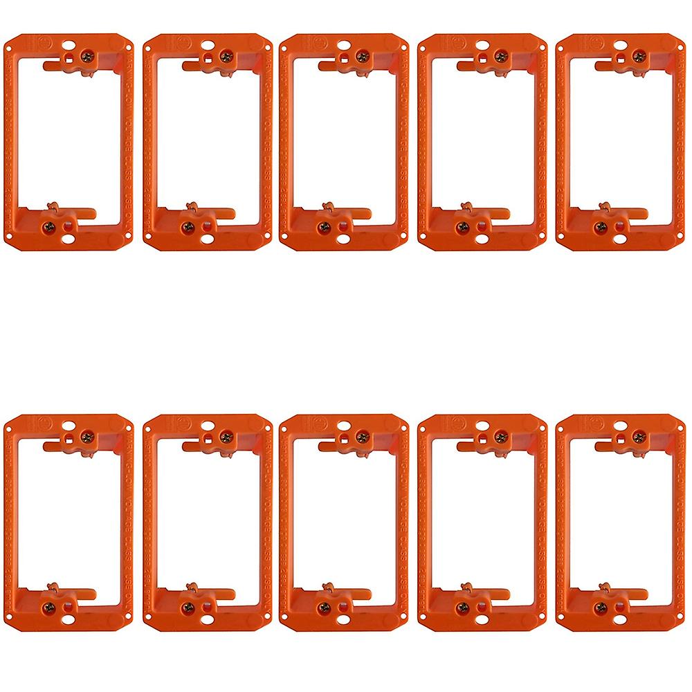 Low Voltage Mounting Bracket 1 Gang Multipurpose Drywall Mounting Wall Plate Bracket - (Single Gang