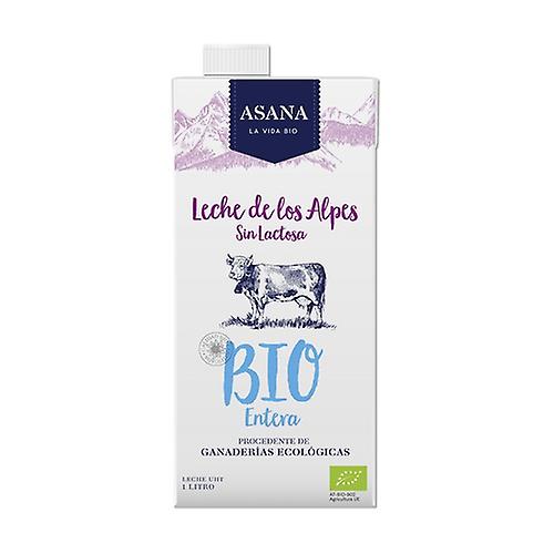 Organic lactose-free whole milk 1 L