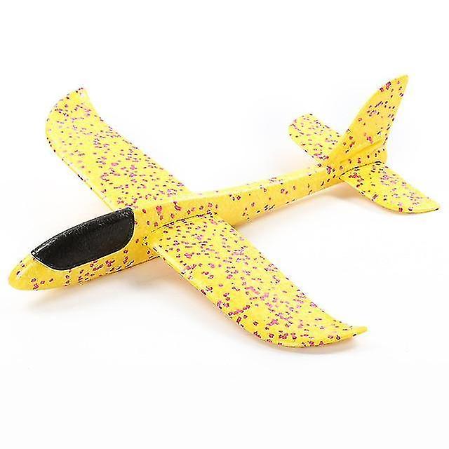 Yellow 48cm Epp Foam H Throw Airplane Throwing Planes Interesting