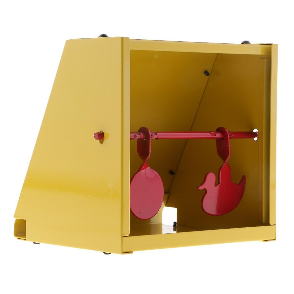 Integrated Shooting Target With Pellet Catcher For Training Black And Red
